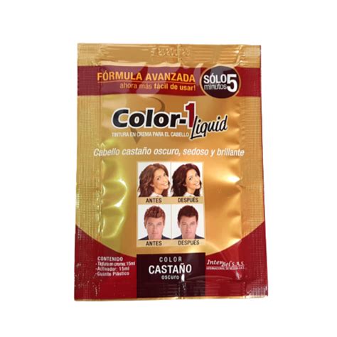 Tintura Color Liquido Casta O X Ml Caoba