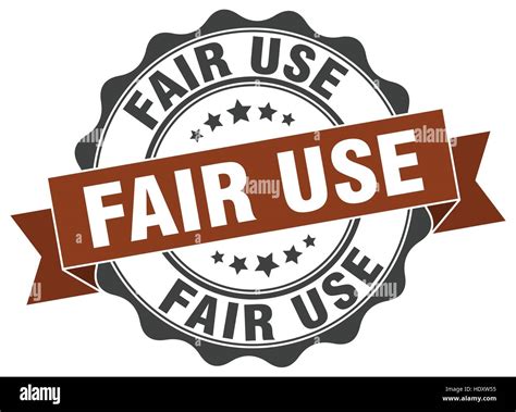 Fair Use Stamp Sign Seal Stock Vector Image Art Alamy