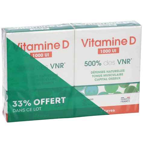 Vitavea Vitamine D 1000 Ui 90x2 Pcs Redcare Pharmacie