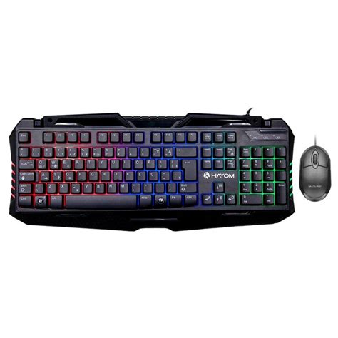 Kit Teclado Mouse Rgb Luminoso Semi Mecanico Gamer Led Extra