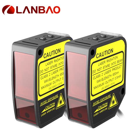 Lanbao 8m Push Pull NPN PNP And No Nc Settable Laser Distance Measuring