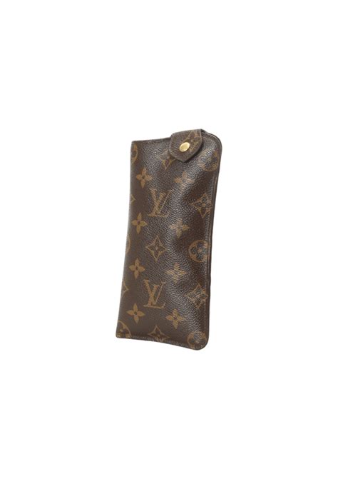 Case Louis Vuitton Monogram Sunglasses Case Marrom Original Gringa