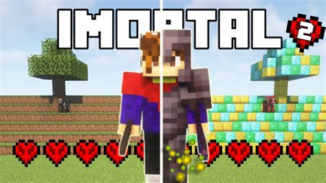 Como Ficar IMORTAL No Minecraft Hardcore YouTube