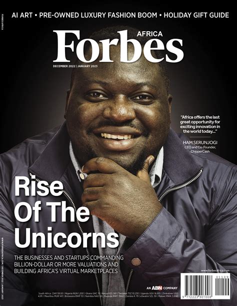 Single Digital Issue: Dec/Jan 2023 – Forbes Africa