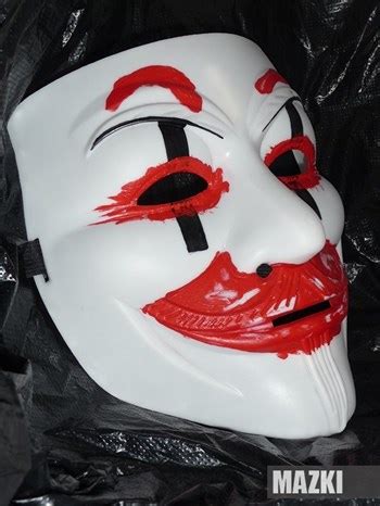 Маска Хакер из фильма "Кто Я" / CLAY (Vendetta Restyling) (ПВХ), купить ...