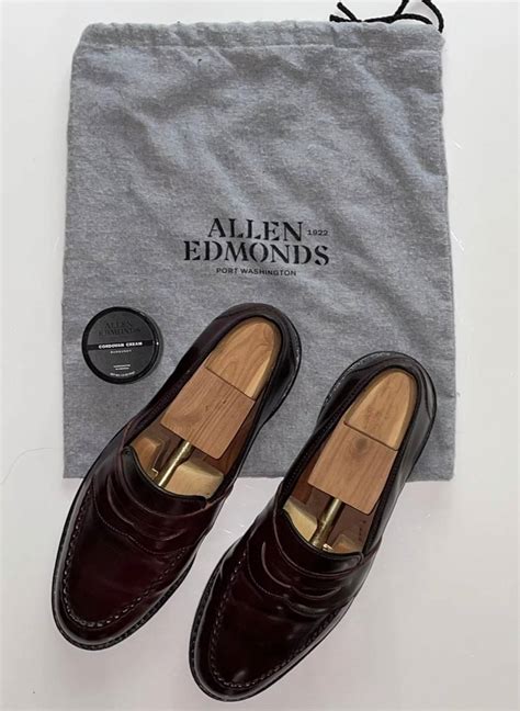 Allen Edmonds Allen Edmonds Randolph Shell Cordovan Penny Loafer Sz E