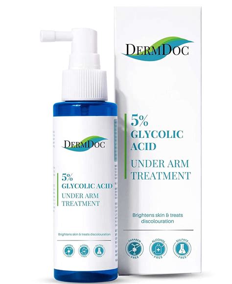 Dermdoc 5 Glycolic Acid Underarm Treatment Ingredients Explained