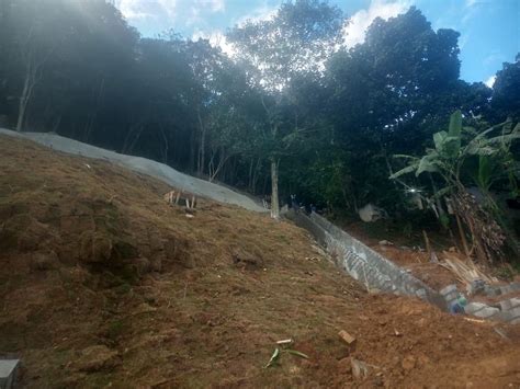 Obras De Contenção E Drenagem Em Encosta De Morro De Santos Entram Na