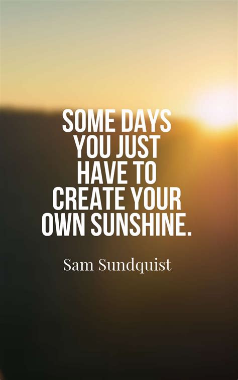 32 Inspirational Sunshine Quotes And Sayings