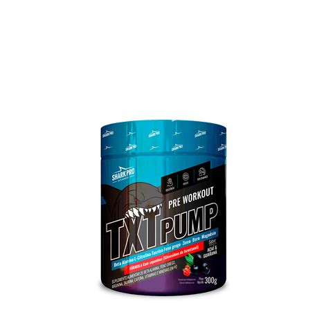 TXT PUMP Shark Pro Suplementos