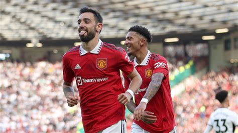 Man Utd 2 1 Fulham Bruno Fernandes Makes Aleksandar Mitrovic Pay The Penalty As Erik Ten Hags