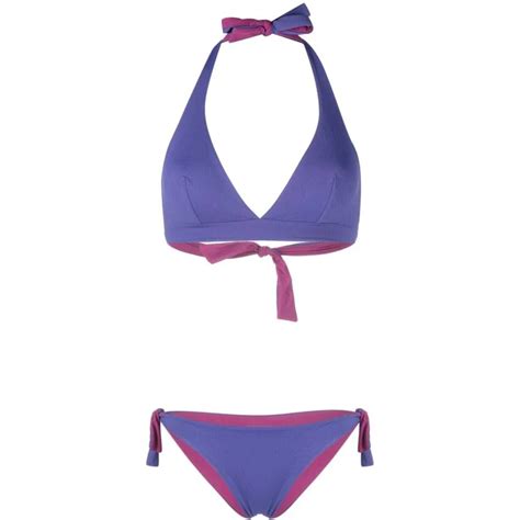 Fisico Set Bikini Reversibile Viola Stileo It