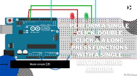 Perform Single Click Double Click Long Press With One Button Using