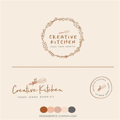 Food Logo Design Branding Kit, Grazing Table Logo Design, Rustic Logo ...