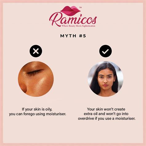 Skin Care Myth For Oil Skin — Ramicos Cosmetics Ramicoscosmetics Medium