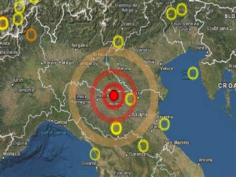 Intensa Scossa Di Terremoto In Emilia Romagna Poco Fa