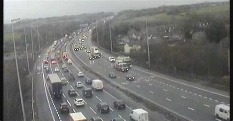 Live M6 Traffic Updates As Accident Near Preston Closes Three Lanes