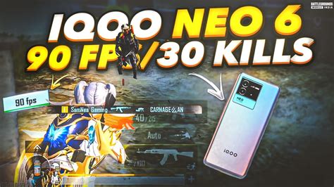 Iqoo Neo Fps Pubg Bgmi Gameplay Iqoo Neo Hot Drop Test