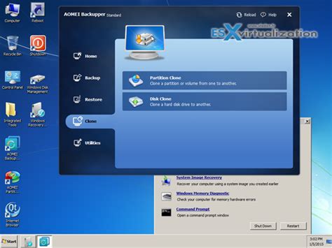 Winpe Iso Tool Free Aomei Pe Builder Esx Virtualization