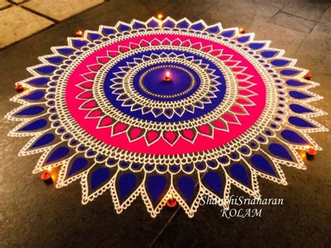 12 Latest Easy And Simple Rangoli Designs For Diwali 2021