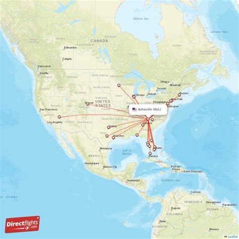 Direct flights from Wilmington - 24 destinations - ILM, USA - Directflights.com