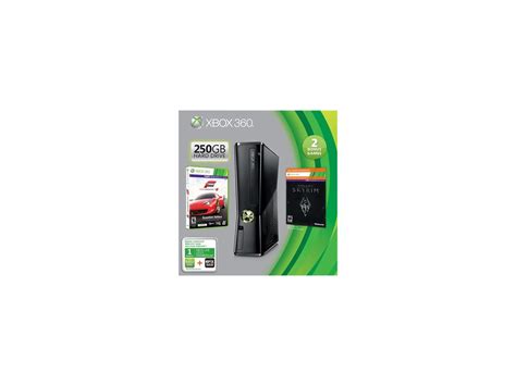 Microsoft Xbox Holiday Bundle W Skyrim Forza Gb Hard Drive