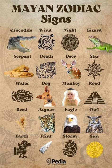 What Is Your Mayan Zodiac Sign? The 20 Mayan Zodiac Signs | Mayan ...