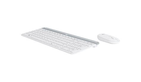 Logitech Slim Wireless Combo Mk470 Keyboard And Mouse Set Off White 920 009443 Keyboard