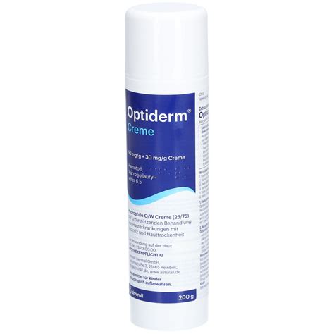 Optiderm Creme Im Spender G Shop Apotheke