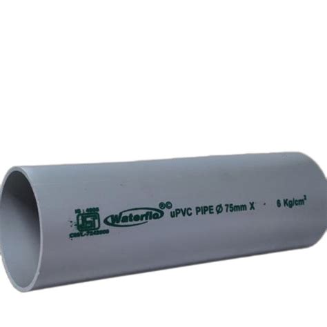 Grey Waterflo 4kg Rigid Pvc Pipe Certification Isi Certified