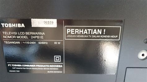 TV Toshiba Regza 24 Elektronik TV Perlengkapan Hiburan Di Carousell