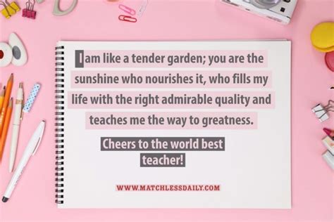 Top 100 You Are The Best Teacher Quotes Matchless Daily