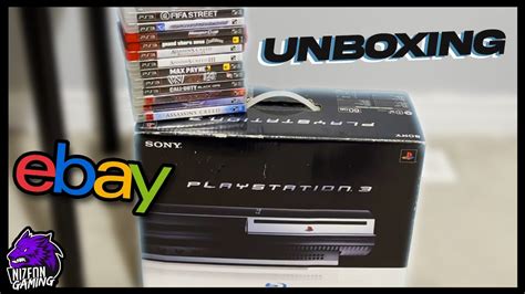 Backward Compatible PS3 FAT Unboxing Restoring YouTube