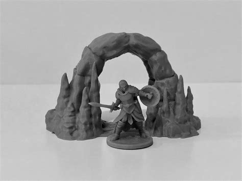 Dnd Cave Mouth Entrance Opening Subterranean Door Tabletop Etsy