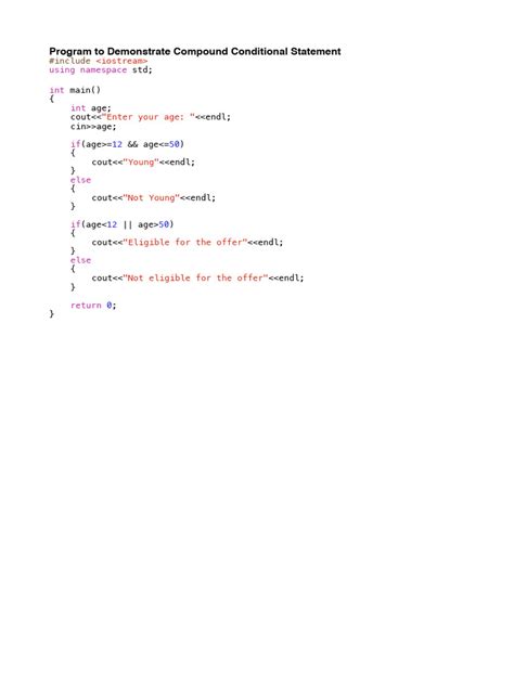 Compound Condition Pdf