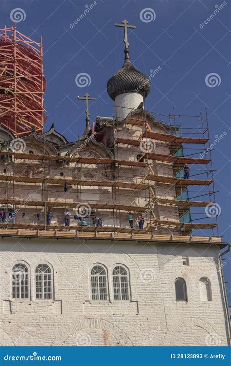 Catedral Del Monasterio De Solovetsky Imagen De Archivo Imagen De