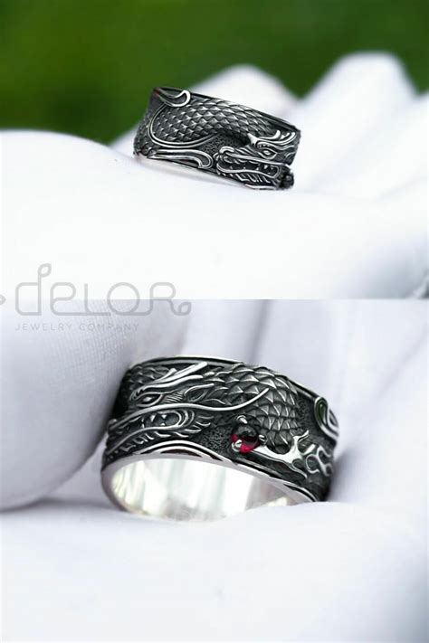 Кольцо-печатка: Japanese Dragon Ring в интернет-магазине Ярмарка ...