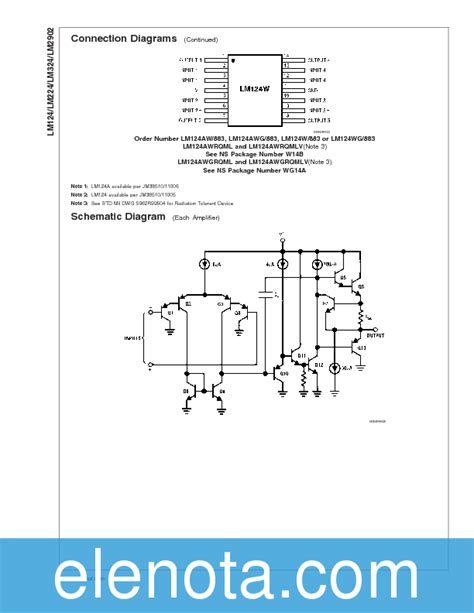 LM324 Datasheet PDF 530 KB National Semiconductor Pobierz Z Elenota Pl