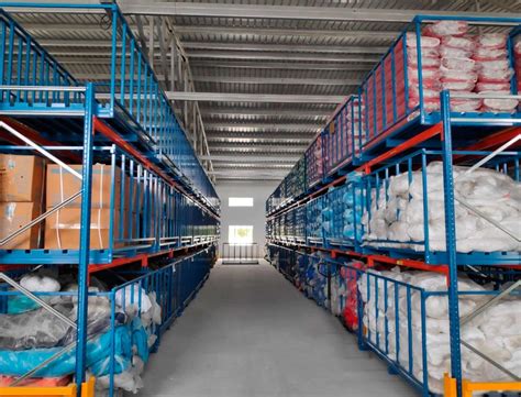 Storage Solution For Textile Fashion Industry Selective Pallet Racking