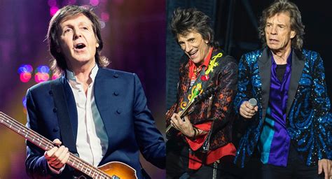 Paul Mccartney Dice Que The Rolling Stones Es Una Banda De Covers De