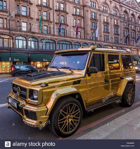 Gold Mercedes Benz G Class