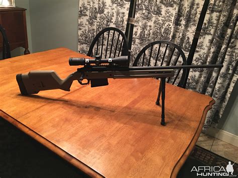 30 06 Rifle With Remington 700 Action And Magpul Stock