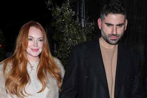 Lindsay Lohan And Husband Bader Shammas Enjoy A Date Night In La