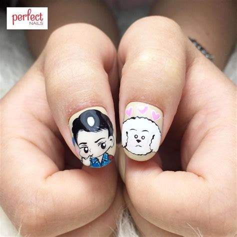 Exo S Sehun Vivi Nail Art Nails Nailart Kpop Japanesenailart