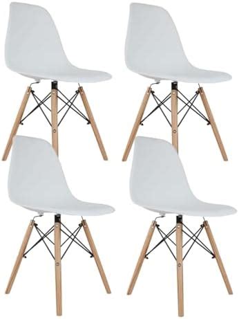 Gaon Sillas Eames Modernas Minimalistas Ergon Micas Ideales Para