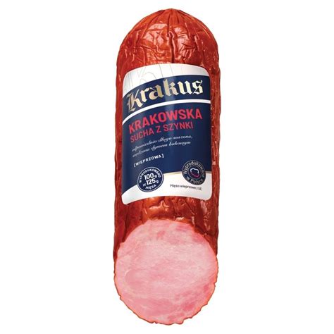 Krakus Kiełbasa krakowska sucha 250 g Zakupy online z dostawą do domu