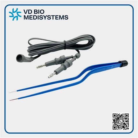 Blue Steel Bipolar Cautery Diathermy Forceps At Rs In Surat Id