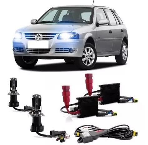 Kit Bi Xenon Vw Gol G Farol Baixo E Alto H K