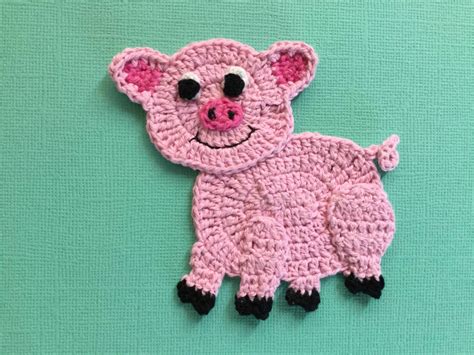 Crochet Pig Pattern • Kerri's Crochet