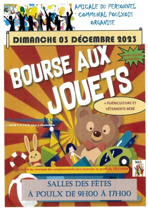 03 12 23 BOURSE AUX JOUETS 2023 Mairie De Poulx Mairie De Poulx